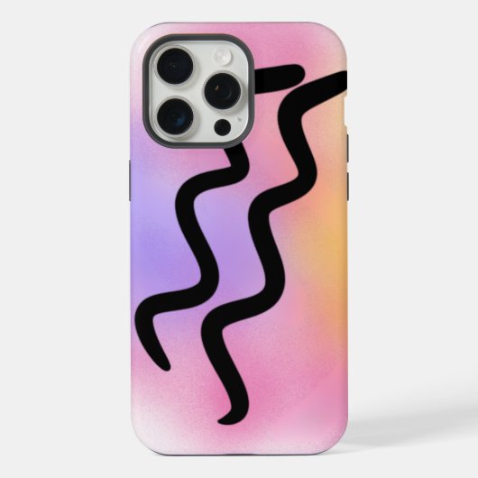かわいいアクエリアス iPhoneケース (裏面)
