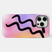 かわいいアクエリアス iPhoneケース (裏面横)
