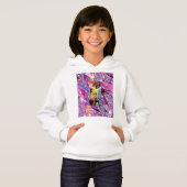 かわいいアクセント女の子のプルオーバー (正面フル)