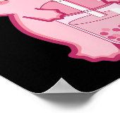 かわいいアクソロトルボバブルティー10代のガールキッズジャパ ポスター (角)