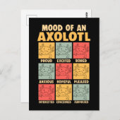 かわいいアクソロトルムードライオフィアンジョーク ポストカード (正面/裏面)