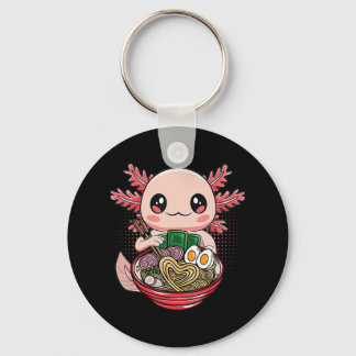 かわいいアクソロ食べトルのラーメン麺アニメギフトGir キーホルダー