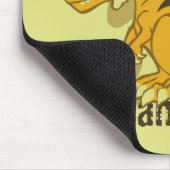 かわいいアクロカンソサウルス マウスパッド (コーナー)