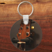 かわいいアコースティックギター キーホルダー (正面)