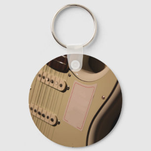 かわいいアコースティックギター キーホルダー