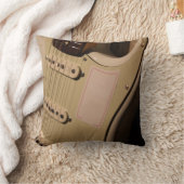 かわいいアコースティックギター クッション (ブランケット)