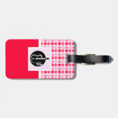 かわいいアコースティックギター ラゲッジタグ (裏面横)