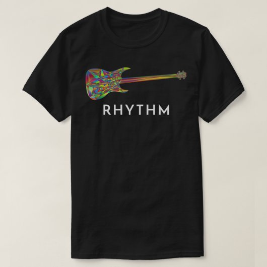 かわいいアコースティックギター_833 Tシャツ (デザイン正面)