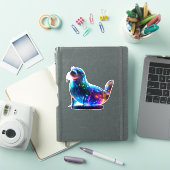 かわいいアザラシ シール (iPadカバー)