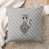 かわいいアシェラ猫 クッション (ブランケット)