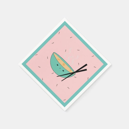 かわいいアジアのラーメン紙ナプキン スタンダードカクテルナプキン (角)