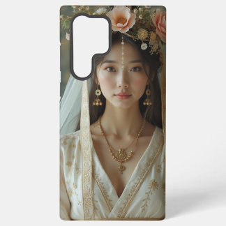 かわいいアジア系の女の子 SAMSUNG GALAXY S22 ULTRAケース