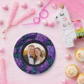 かわいいアジサイプレートウェディングシャワーパーティー ペーパープレート (パーティー)