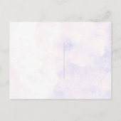 かわいいアジサイ結婚ズのエンツリーチョイスRSVPカード インビテーションポストカード (裏面)