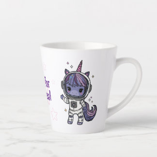 かわいいアストロユニコーンマグ カフェラテマグ