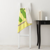 かわいいアスパラガスの野菜トリオ漫画 シェルパブランケット (インサイチュ)