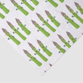 かわいいアスパラガスの野菜トリオ漫画 薄葉紙 (詳細)