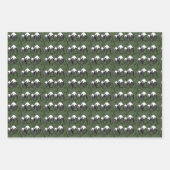 かわいいアドベンチャートレイン ラッピングペーパーシート (正面2)