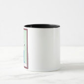 かわいいアナグマ動物の霊マグカップ マグカップ (中央)