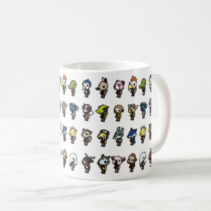 かわいいアニマルフレンドマグカップ かわいいキャラクター コーヒーマグカップ
