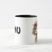 かわいいアニメのオーストラリアのエミュー マグカップ (中央)