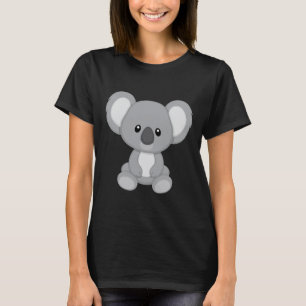 かわいいアニメのコアラ Tシャツ