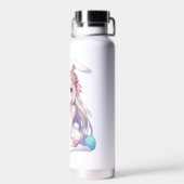 かわいいアニメのバニーイースター ウォーターボトル (背面)