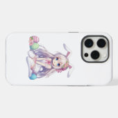 かわいいアニメのバニーイースター iPhoneケース (裏面横)