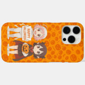 かわいいアニメのミイラと吸血鬼の女の子 Case-Mate iPhoneケース (裏面 (横))