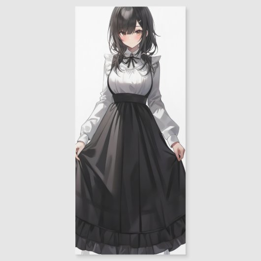 かわいいアニメのメイド (正面)