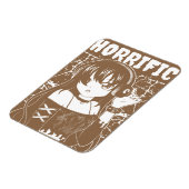 かわいいアニメの女の子 マグネット (左側)