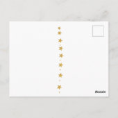 かわいいアニメの妖精とちびドラゴン | こんにちは! ポストカード (裏面)