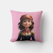 かわいいアニメの子ども枕 – かわいいプレゼント クッション (正面)