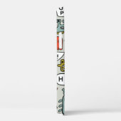 かわいいアニメの怪物のシームレスな背景 Case-Mate iPhoneケース (裏面 / 右)