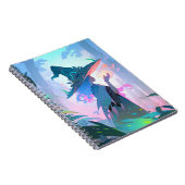 かわいいアニメウィッチガールファンタジー ノートブック (右側)