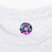 かわいいアニメガールラベル ラベル (貼付)