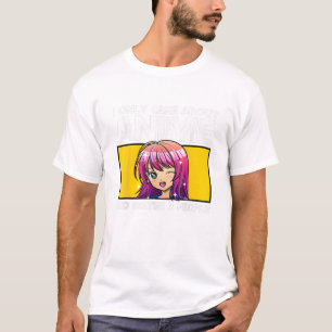 かわいいアニメガールロフィエステティックレトロ90Sジャパネス Tシャツ
