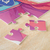 かわいいアニメガール ジグソーパズル (側面)