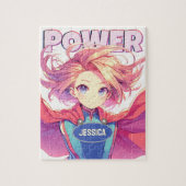 かわいいアニメガール ジグソーパズル (縦)