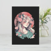 かわいいアニメガール 招待状 (スタンド正面)