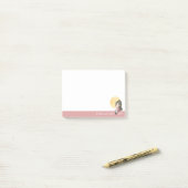 かわいいアニメキャラクターのオリジナルグッズ ポストイット (デスク上)