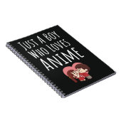 かわいいアニメグッズ 赤ちゃん 男の子 子供 オタク カワイイ ノートブック (右側)