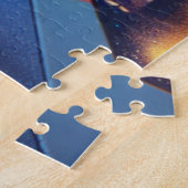 かわいいアニメゲーマーガール&キャット | ジグソーパズル (側面)