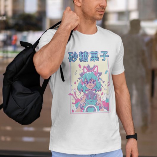 かわいいアニメゲーマーガール Tシャツ