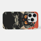 かわいいアニメゲーマー キュートな猫 日本のゲームギフトB iPhoneケース (裏面横)