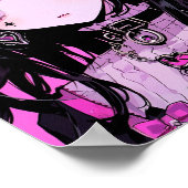 かわいいアニメゴシックガール ポスター (角)