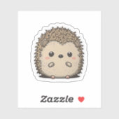 かわいいアニメスタイルヘッジホグステッカー シール (シート)