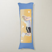 かわいいアニメデイドリーミングキャラクター抱き枕 ボディピロー (正面縦)