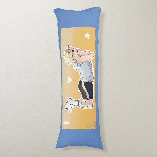 かわいいアニメデイドリーミングキャラクター抱き枕 ボディピロー (正面縦)