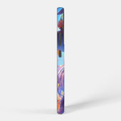 かわいいアニメハロウィーンの魔女 SAMSUNG GALAXYケース (右側面)